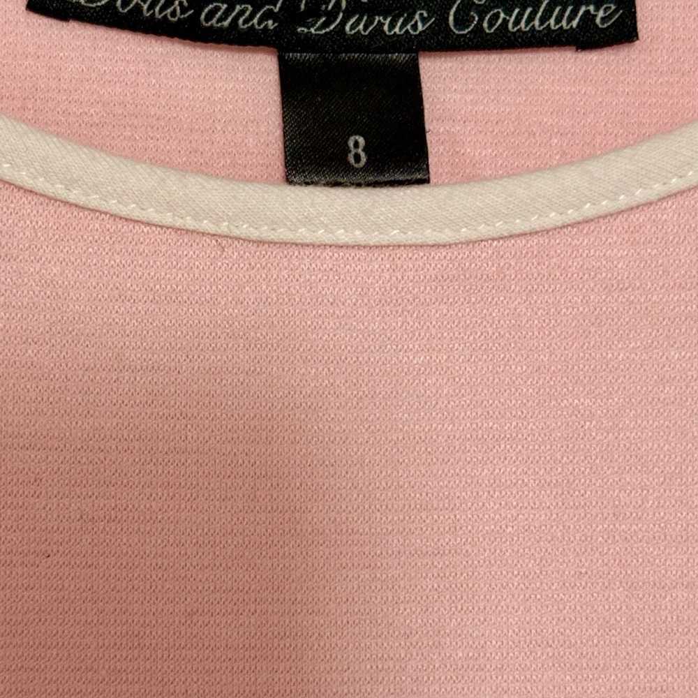 Pink Ruffled Kids Dress - Picture 3 of 4